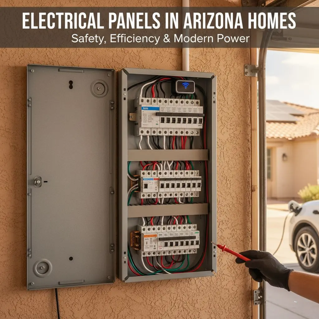 Electrical Panels in Arizona Homes: A Complete Guide to Safety, Efficiency, and Modern Power Needs
